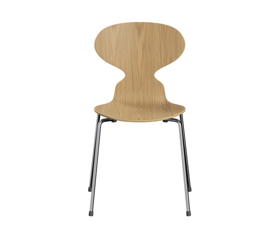 Ant™ | Chair | 3101 | Oak veneer | Chrome base | Sedie | Fritz Hansen
