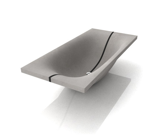 dade WAVE concrete bathtub | Bathtubs | Dade Design AG concrete works Beton