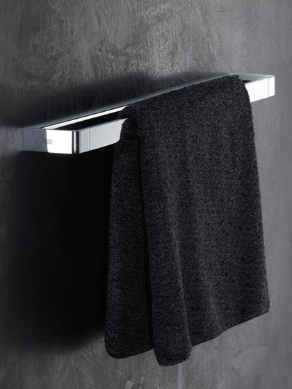 AXOR Universal Softsquare  Accessories Rail/Bath towel holder 600mm | Towel rails | AXOR