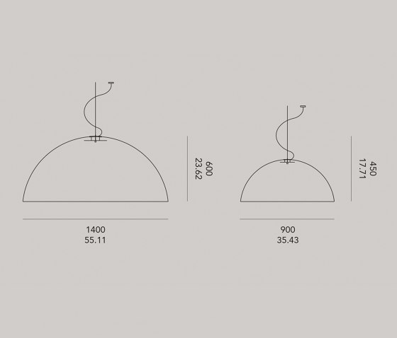 °sphere medium | Lámparas de suspensión | Eden Design