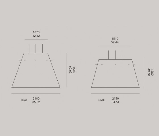 °XL(amp) large | Lámparas de suspensión | Eden Design