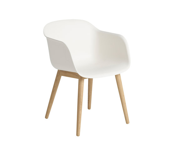 Fiber Armchair | Wood Base | Chaises | Muuto