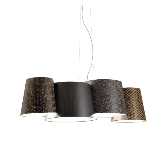 Melting Pot SP 115 dark patterns with diffusers | Suspended lights | Axolight