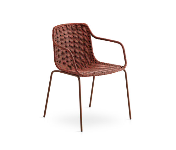 Lapala Hand-woven dining armchair | Chairs | Expormim