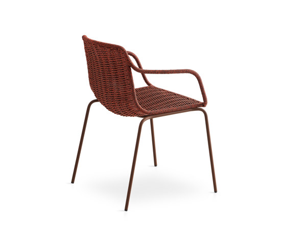 Lapala Hand-woven dining armchair | Chairs | Expormim