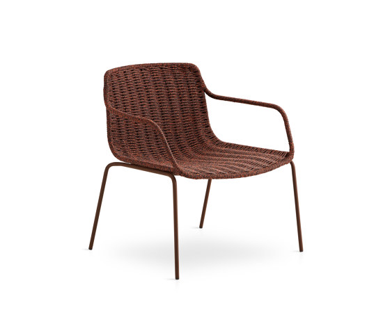Lapala Hand-woven low armchair | Armchairs | Expormim