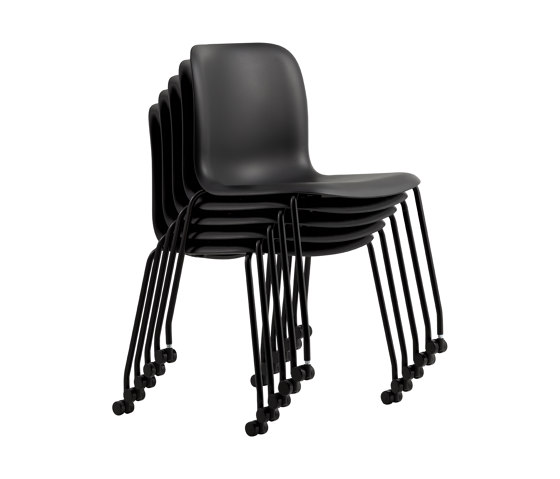 SixE 4-LEG CASTORS SIDE CHAIR | Chairs | HOWE