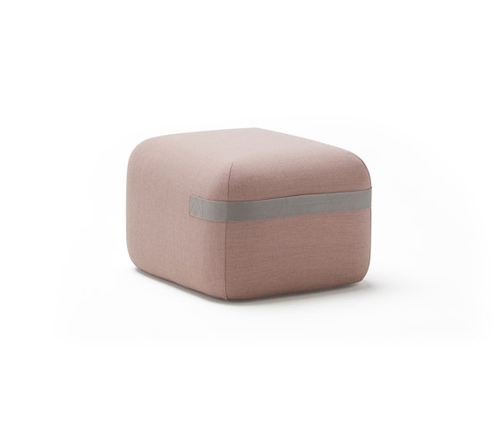 Season pouf 60 fixed or with casters | Poufs | viccarbe