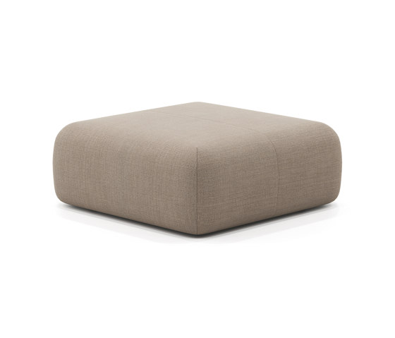 Pouf Season 90 fijo o con ruedas h36 | Pufs | viccarbe