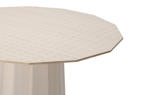 Colour Wood Dining 95 Dot (Natural Dot) | Tavolini alti | Karimoku New Standard