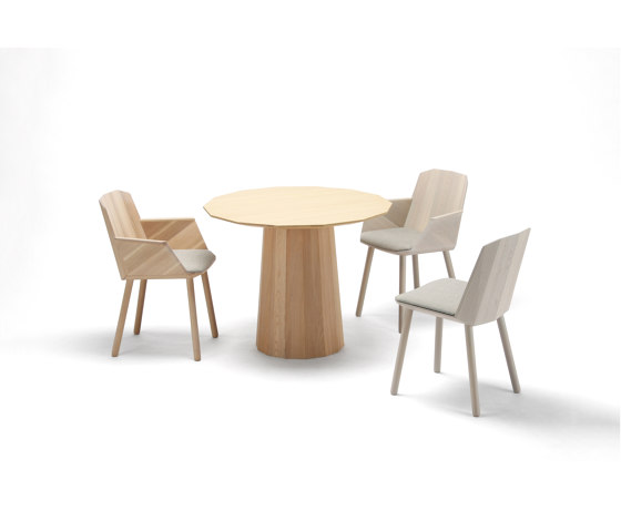 Colour Wood Dining 95 Plain (Pale Natural) | Tables d'appoint | Karimoku New Standard