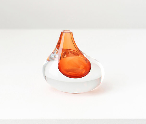 Droplet Vessel Shape 1 Tangerine | Objets | SkLO
