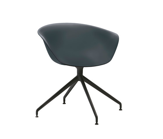 Duna 02 - Trestle swivel, plastic | Chairs | Arper