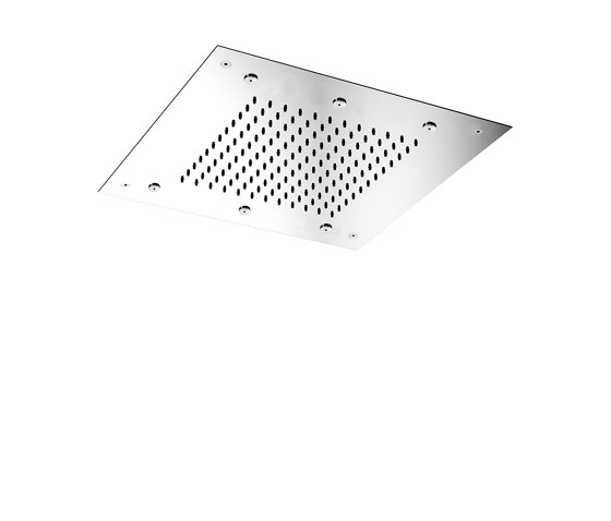 Harmonia F2901 | Ceiling mounted stainless steel showerhead with rain flow | Shower controls | Fima Carlo Frattini
