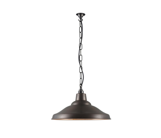 7200 School Light, Weathered Copper, Polished Copper Interior | Lámparas de suspensión | Original BTC