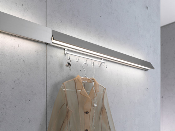 Coat rack light | GERA light system 8 | Wall lights | GERA
