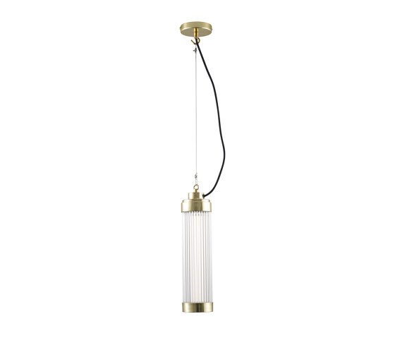 Pillar Pendant Light, Polished Brass | Lampade sospensione | Original BTC