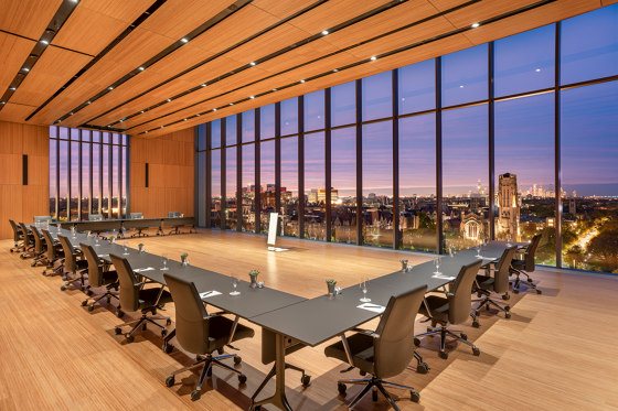 Plexwood Application - The David Rubenstein Forum | Pannelli legno | Plexwood