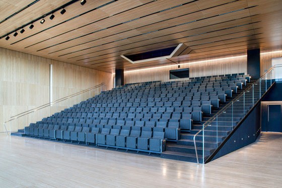 Plexwood Application - The David Rubenstein Forum | Planchas de madera | Plexwood