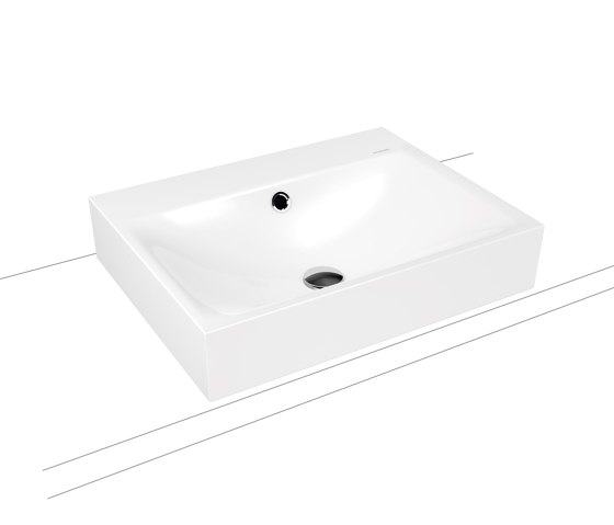Silenio countertop washbasin 120 mm alpine white | Lavabos | Kaldewei