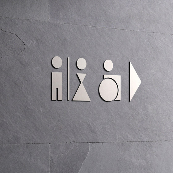 Piktogramm WC | Pittogrammi / Cartelli | PHOS Design
