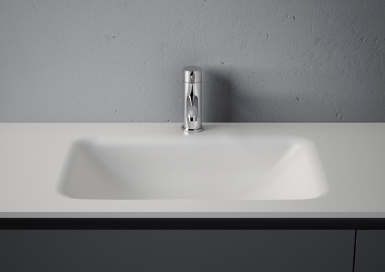 D1 Corian® top with integrated washbasin | Wash basins | Inbani