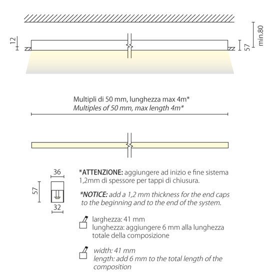 Miniline recessed system | Lámparas empotrables de pared | Aqlus