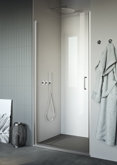 Claire Design Pivot door for niche | Shower screens | Inda