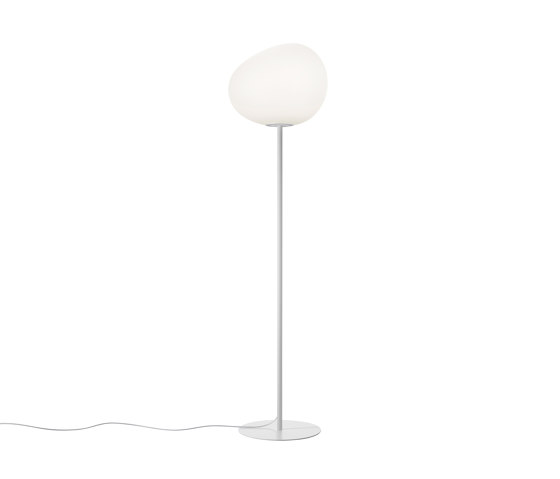Gregg floor large high white | Free-standing lights | Foscarini
