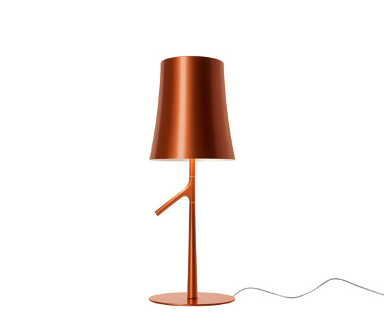 Birdie table small copper | Table lights | Foscarini