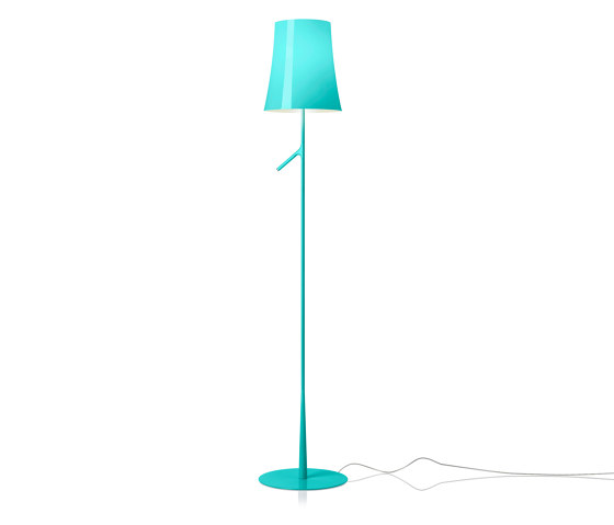 Birdie floor aquamarine | Free-standing lights | Foscarini