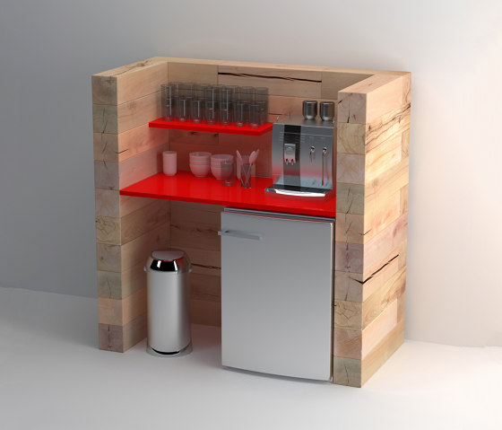 CRAFTWAND® - coffee machine cabinet design | Coffee / Water dispenser stations | Craftwand