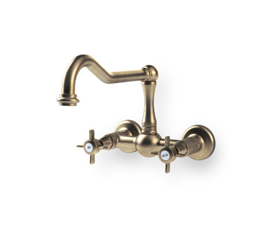 TAPS | WALL-MOUNTED TAP WITH REVOLVING SPOUT | Robinetterie de cuisine | Officine Gullo