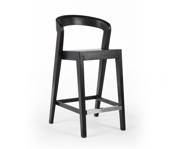 Play Barstool outdoor - Teak black | Bar stools | Wildspirit