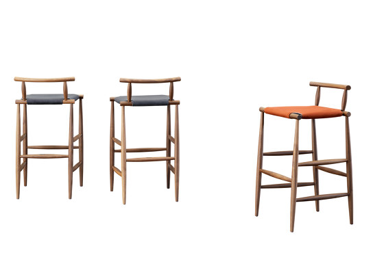Pelleossa Stool | Bar stools | miniforms