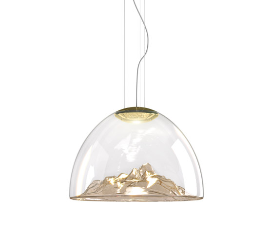 Mountain View SP Amber/Gold | Lámparas de suspensión | Axolight