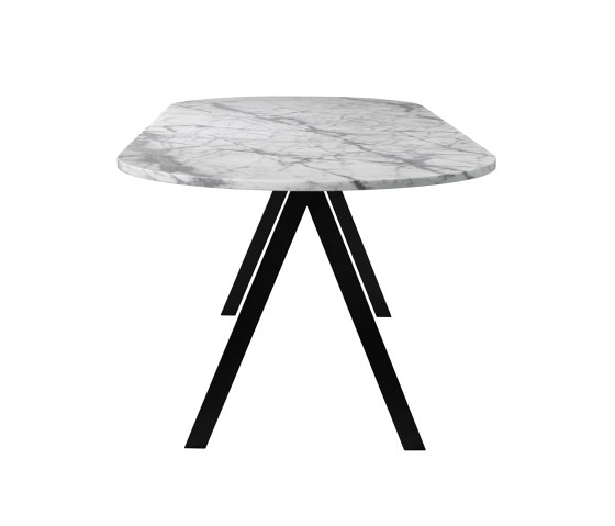 Saw Table marble white rounded | Mesas comedor | Friends & Founders