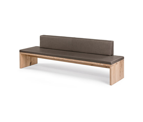 SC 02 Bench partially upholstered | Benches | Janua