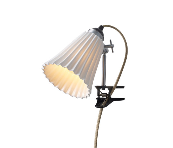 Hector Medium Pleat Clip Light, Natural | Lampade parete | Original BTC
