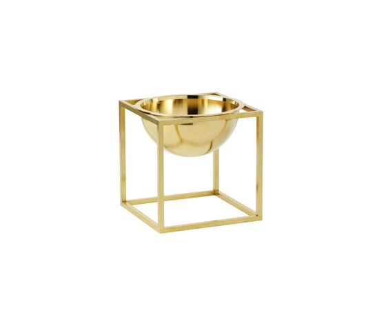 Kubus Bowl Small, Brass | Ciotole | Audo Copenhagen