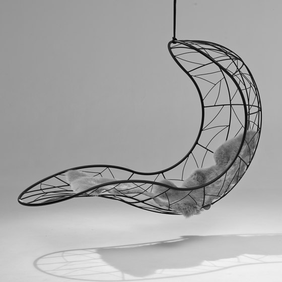 Recliner Hanging Chair Swing Seat - Twig Pattern | Schaukeln | Studio Stirling