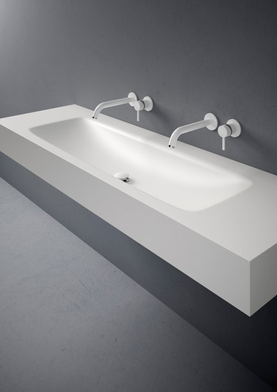 D5 Corian® Washbasin Countertop | Wash basins | Inbani