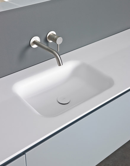Float Tapa con lavabo integrado en Solidsurface | Lavabos | Inbani