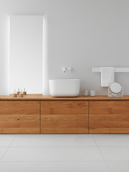 Fontain Solidsurface top mounted washbasin H30 | Wash basins | Inbani