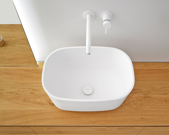 Fontain Solidsurface top mounted washbasin H30 | Wash basins | Inbani