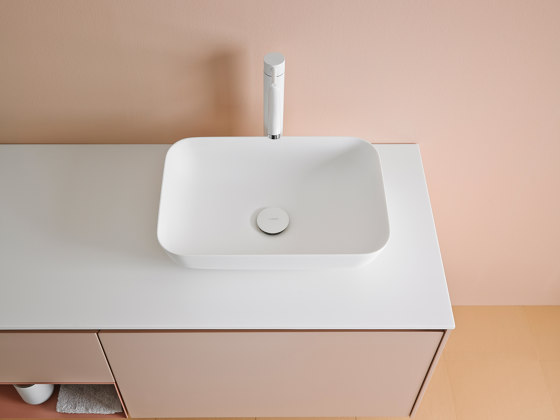 Quadro Corian® Top Mounted washbasin | Wash basins | Inbani
