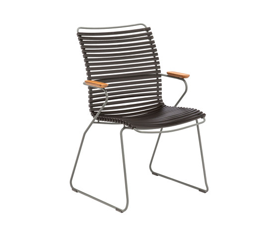 CLICK | Dining chair Black Tall Back | Sillas | HOUE