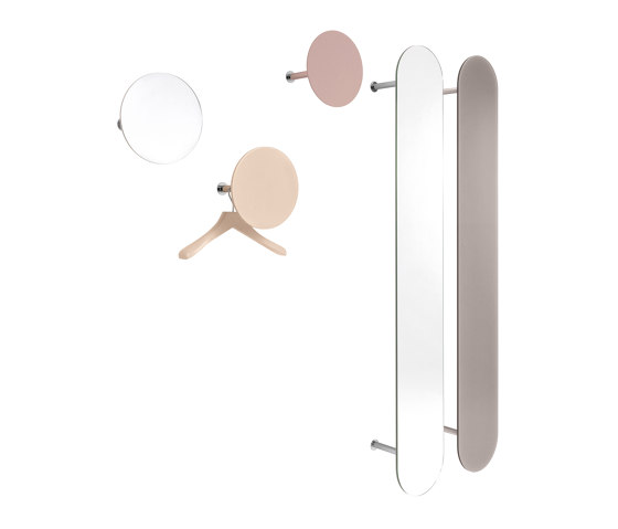 SLOT wall-mounted coat rack | Mirrors | Schönbuch