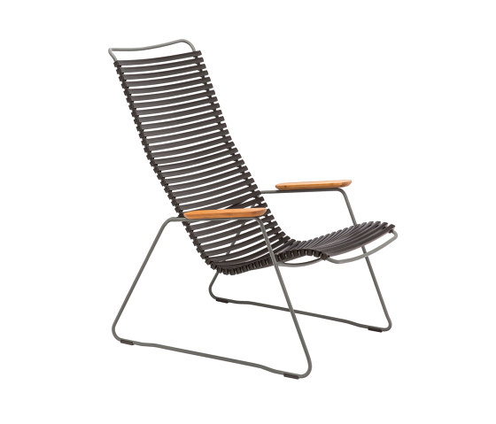 CLICK | Lounge chair Black | Armchairs | HOUE