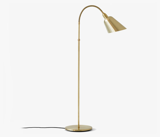 Bellevue AJ7 Satin Polished Brass by &TRADITION | Free-standing lights